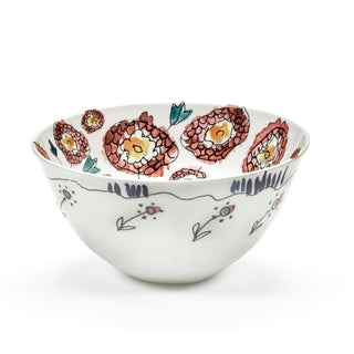 Marni by Serax Midnight Flowers serving bowl anemone milk Buy on Shopdecor MARNI BY SERAX collections