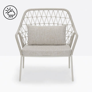 Pedrali Panarea 3679 lounge armchair with cushion for outdoor use Buy on Shopdecor PEDRALI collections