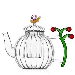 Ichendorf Vegetables teapot optic tomatoes and snail by Alessandra Baldereschi Buy on Shopdecor ICHENDORF collections
