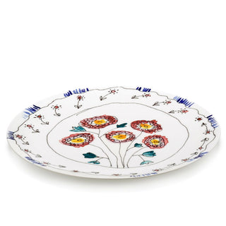 Marni by Serax Midnight Flowers serving plate anemone milk diam. 31 cm. Buy on Shopdecor MARNI BY SERAX collections