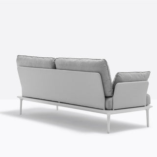 Pedrali Reva three seater sofa with side pillows Buy on Shopdecor PEDRALI collections