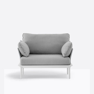 Pedrali Reva armchair with side pillows Buy on Shopdecor PEDRALI collections