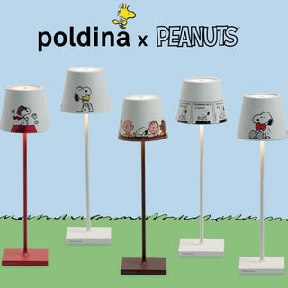 Zafferano Lampes à Porter Poldina x Peanuts table lamp Heart Buy on Shopdecor ZAFFERANO LAMPES À PORTER collections
