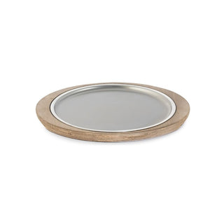 ab+ by Abert Celsius oval tray with round plate 28x32 cm. #variant# | Acquista i prodotti di AB+ ora su ShopDecor