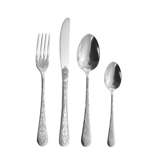 ab+ by Abert Etnica set 16 pcs cutlery steel #variant# | Acquista i prodotti di AB+ ora su ShopDecor