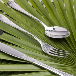 ab+ by Abert Etnica set 16 pcs cutlery steel #variant# | Acquista i prodotti di AB+ ora su ShopDecor
