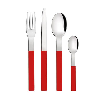 ab+ by Abert Line set 16 pcs cutlery red #variant# | Acquista i prodotti di AB+ ora su ShopDecor