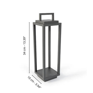 ab+ by Abert Resort portable table lamp corten #variant# | Acquista i prodotti di AB+ ora su ShopDecor