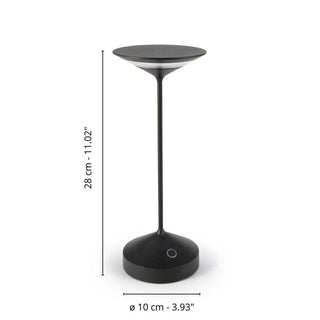 ab+ by Abert Tempo portable table lamp corten #variant# | Acquista i prodotti di AB+ ora su ShopDecor