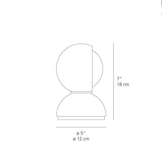 Artemide Eclisse table lamp #variant# | Acquista i prodotti di ARTEMIDE ora su ShopDecor