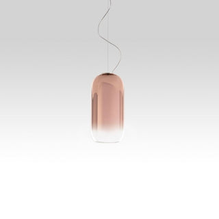Artemide Gople Mini suspension lamp with black structure #variant# | Acquista i prodotti di ARTEMIDE ora su ShopDecor