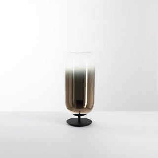 Artemide Gople Mini table lamp with black structure and copper diffuser #variant# | Acquista i prodotti di ARTEMIDE ora su ShopDecor
