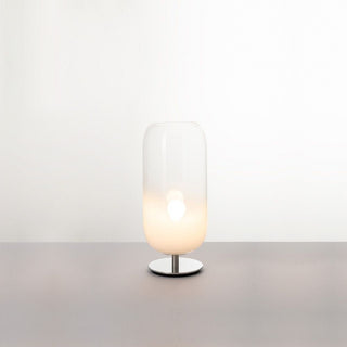 Artemide Gople Mini table lamp with silver structure #variant# | Acquista i prodotti di ARTEMIDE ora su ShopDecor