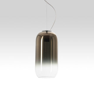 Artemide Gople suspension lamp with silver structure #variant# | Acquista i prodotti di ARTEMIDE ora su ShopDecor