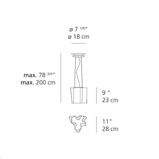 Artemide Logico Mini suspension lamp white #variant# | Acquista i prodotti di ARTEMIDE ora su ShopDecor