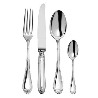 Broggi Ciga Elegant set 24 cutlery silver-plated nickel silver #variant# | Acquista i prodotti di BROGGI ora su ShopDecor