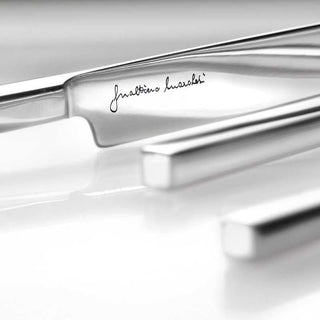 Broggi Gualtiero Marchesi set 24 cutlery polished steel #variant# | Acquista i prodotti di BROGGI ora su ShopDecor