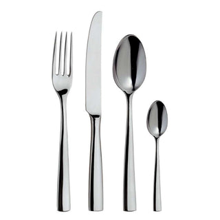 Broggi Impulso set 24 cutlery polished steel #variant# | Acquista i prodotti di BROGGI ora su ShopDecor