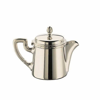 Broggi Rubans teapot with nosepiece silver plated nickel #variant# | Acquista i prodotti di BROGGI ora su ShopDecor