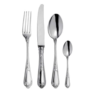 Broggi Visconti Elegant set 24 cutlery silver-plated nickel silver #variant# | Acquista i prodotti di BROGGI ora su ShopDecor