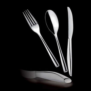 Broggi Zeta set 24 cutlery polished steel #variant# | Acquista i prodotti di BROGGI ora su ShopDecor