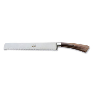 Coltellerie Berti Forgiati bread knife 202 whole ox horn #variant# | Acquista i prodotti di COLTELLERIE BERTI 1895 ora su ShopDecor