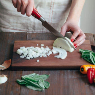 Coltellerie Berti Forgiati - Insieme chef's knife 92395 red #variant# | Acquista i prodotti di COLTELLERIE BERTI 1895 ora su ShopDecor