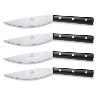 Coltellerie Berti Valdichiana set 4 steak knives 630 black #variant# | Acquista i prodotti di COLTELLERIE BERTI 1895 ora su ShopDecor