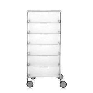 Kartell Mobil chest of drawers with 6 drawers and wheels Buy on Shopdecor KARTELL collections