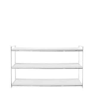 Kartell Trays shelf with chromed steel structure Buy on Shopdecor KARTELL collections