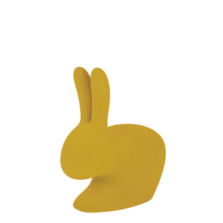 Qeeboo Rabbit Chair Velvet Finish in the shape of a rabbit Buy on Shopdecor QEEBOO collections