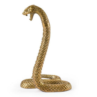 Diesel with Seletti Wunderkammer Snake sculpture brass #variant# | Acquista i prodotti di DIESEL LIVING WITH SELETTI ora su ShopDecor