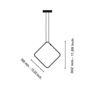 Flos Arrangements Square Small pendant lamp LED black Buy on Shopdecor FLOS collections