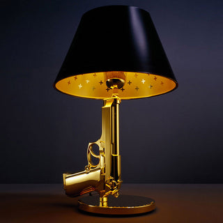 Flos Guns Bedside Gun table lamp gold Buy on Shopdecor FLOS collections