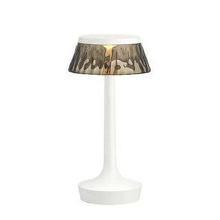 Flos Bon Jour Unplugged portable table lamp Flos White/Fumè Buy on Shopdecor FLOS collections
