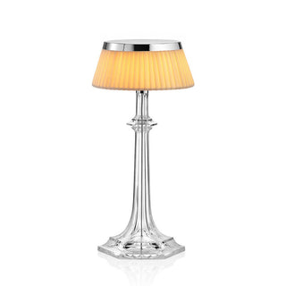 Flos Bon Jour Versailles Small table lamp Flos Chrome/Fabric Buy on Shopdecor FLOS collections