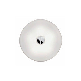 Flos Mini Button wall lamp opal white Buy on Shopdecor FLOS collections