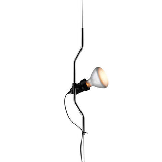 Flos Parentesi floor lamp Nickel - Buy now on ShopDecor - Discover the best products by FLOS design