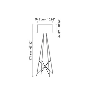 Flos Ray F2 floor lamp Buy on Shopdecor FLOS collections