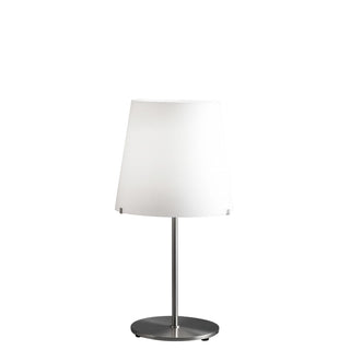 FontanaArte 3247TA big white nickel-plated table lamp Buy on Shopdecor FONTANAARTE collections