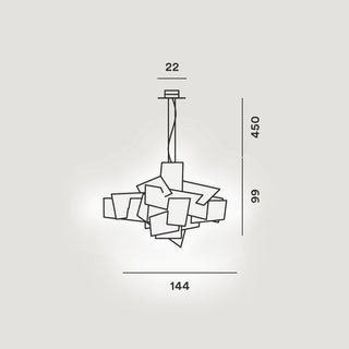 Foscarini Big Bang L LED dimmable suspension lamp Buy on Shopdecor FOSCARINI collections