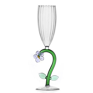 Ichendorf Botanica optical flute lilac flower by Alessandra Baldereschi Buy on Shopdecor ICHENDORF collections