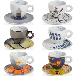 Illy Art Collection Biennale 2022 set 6 cappuccino cups Buy on Shopdecor ILLY collections