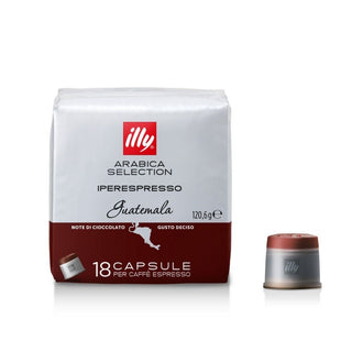Illy set 6 packs iperespresso capsules coffee Arabica Selection Guatemala 18 pz. Buy on Shopdecor ILLY collections