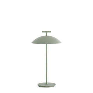 Kartell Mini Geen-A portable table lamp LED battery version for outdoor use Kartell Green VE - Buy now on ShopDecor - Discover the best products by KARTELL design