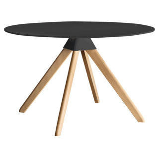 Magis Cuckoo The Wild Bunch black fixed table diam. 120 cm. Buy on Shopdecor MAGIS collections