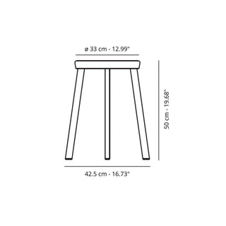 Magis Déjà-vu low stool h. 50 cm. Buy on Shopdecor MAGIS collections