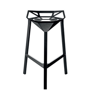 Magis Stool One h. 67 cm. anodized black Buy on Shopdecor MAGIS collections