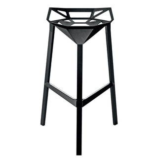 Magis Stool One h. 77 cm. anodized black Buy on Shopdecor MAGIS collections