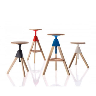 Magis The Wild Bunch Tom stool in beech Buy on Shopdecor MAGIS collections